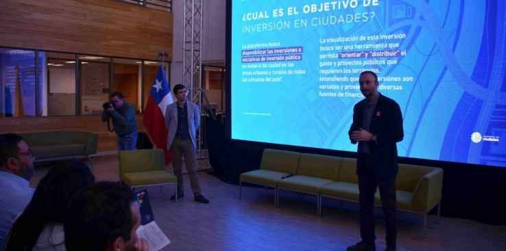 relator en lanzamiento de nueva plataforma para inversion